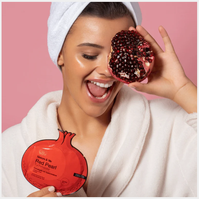 POMEGRANATE LEAF MASK