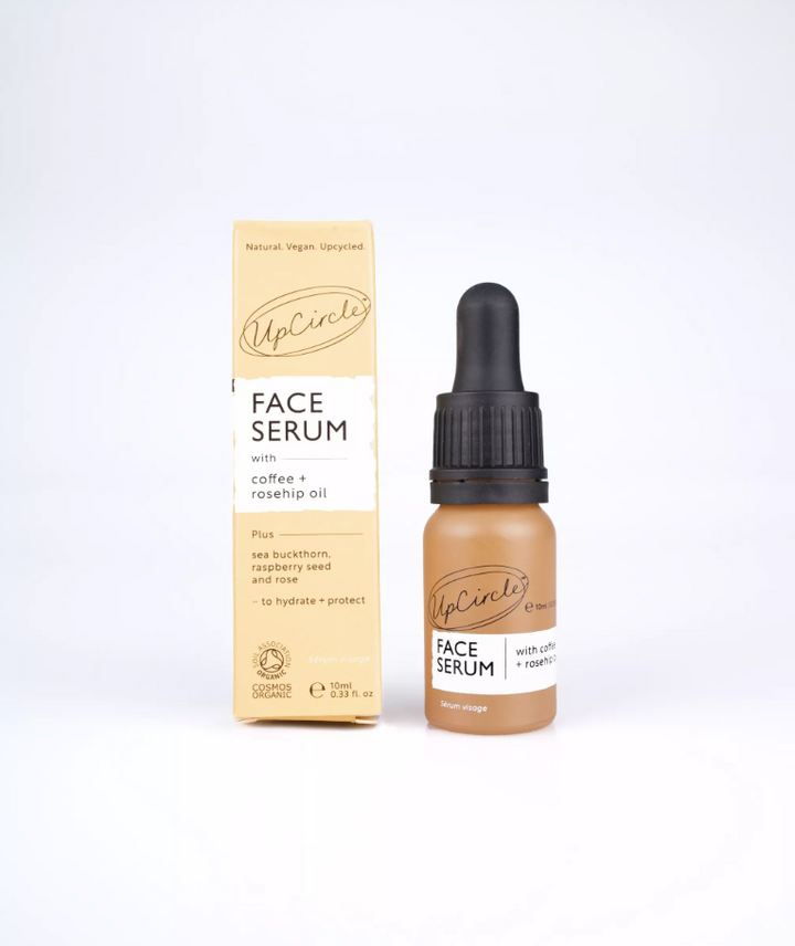 Facial serum with coffee and rosehip oil - travel size