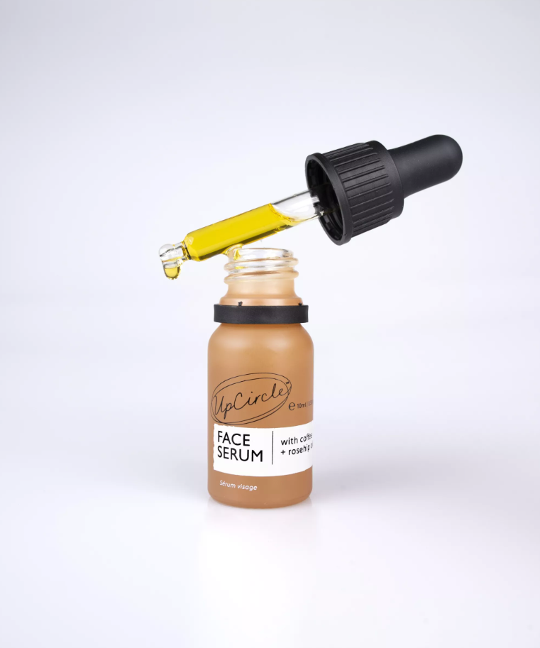 Facial serum with coffee and rosehip oil - travel size