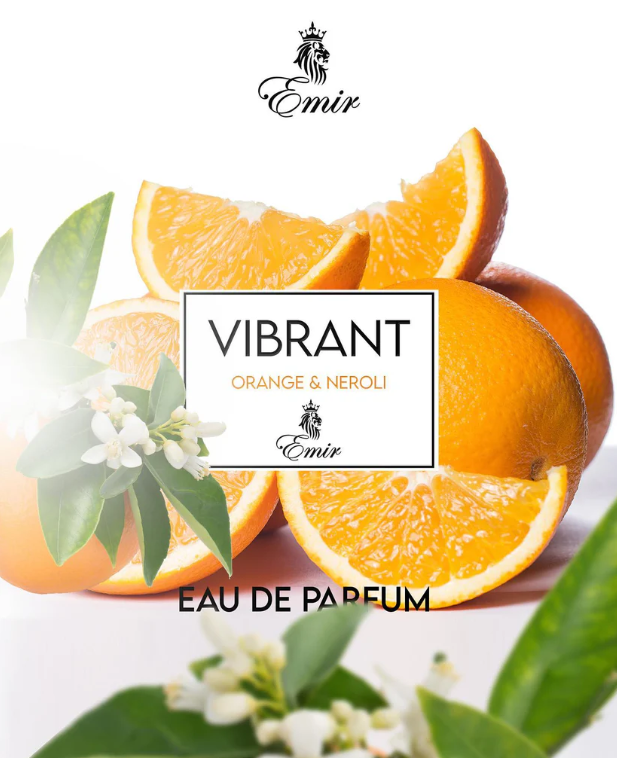 EMIR VIBRANT ORANGE AND NEROLI